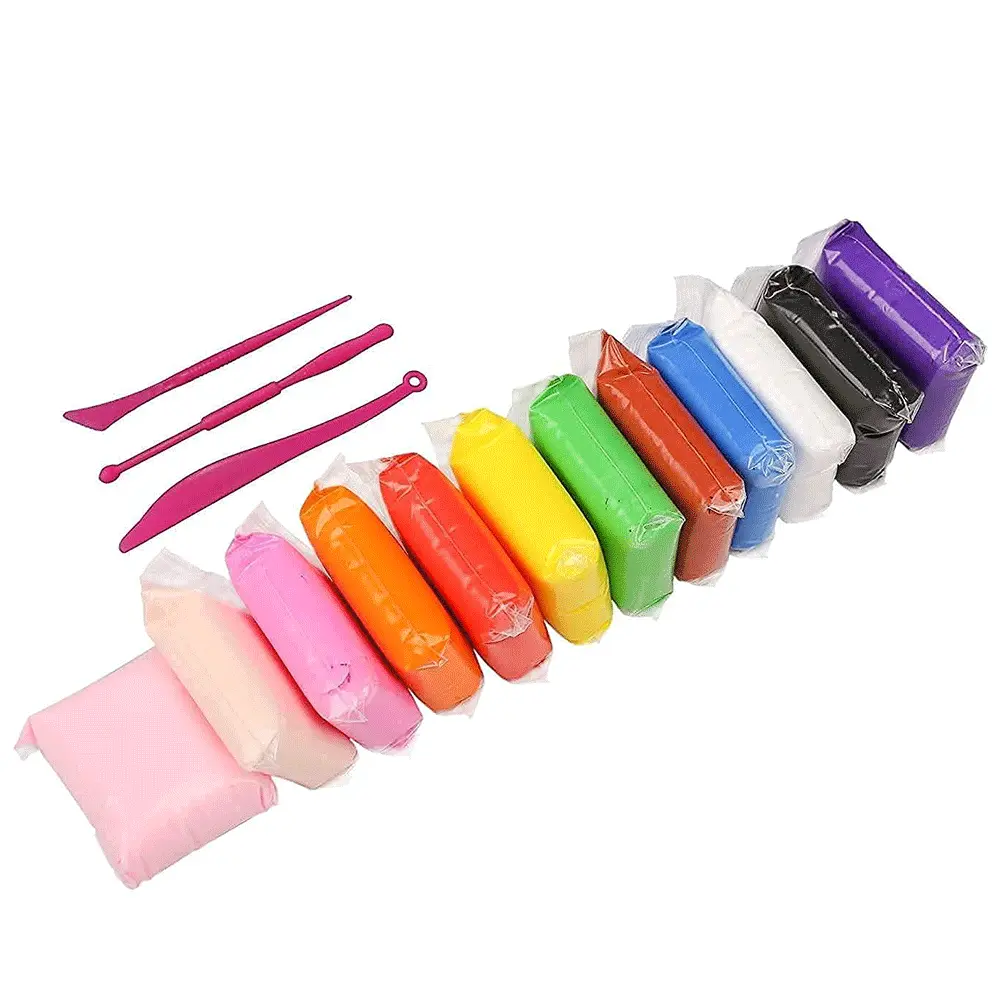 خمیر بازی کلی مدل سبک بسته 12 عددی